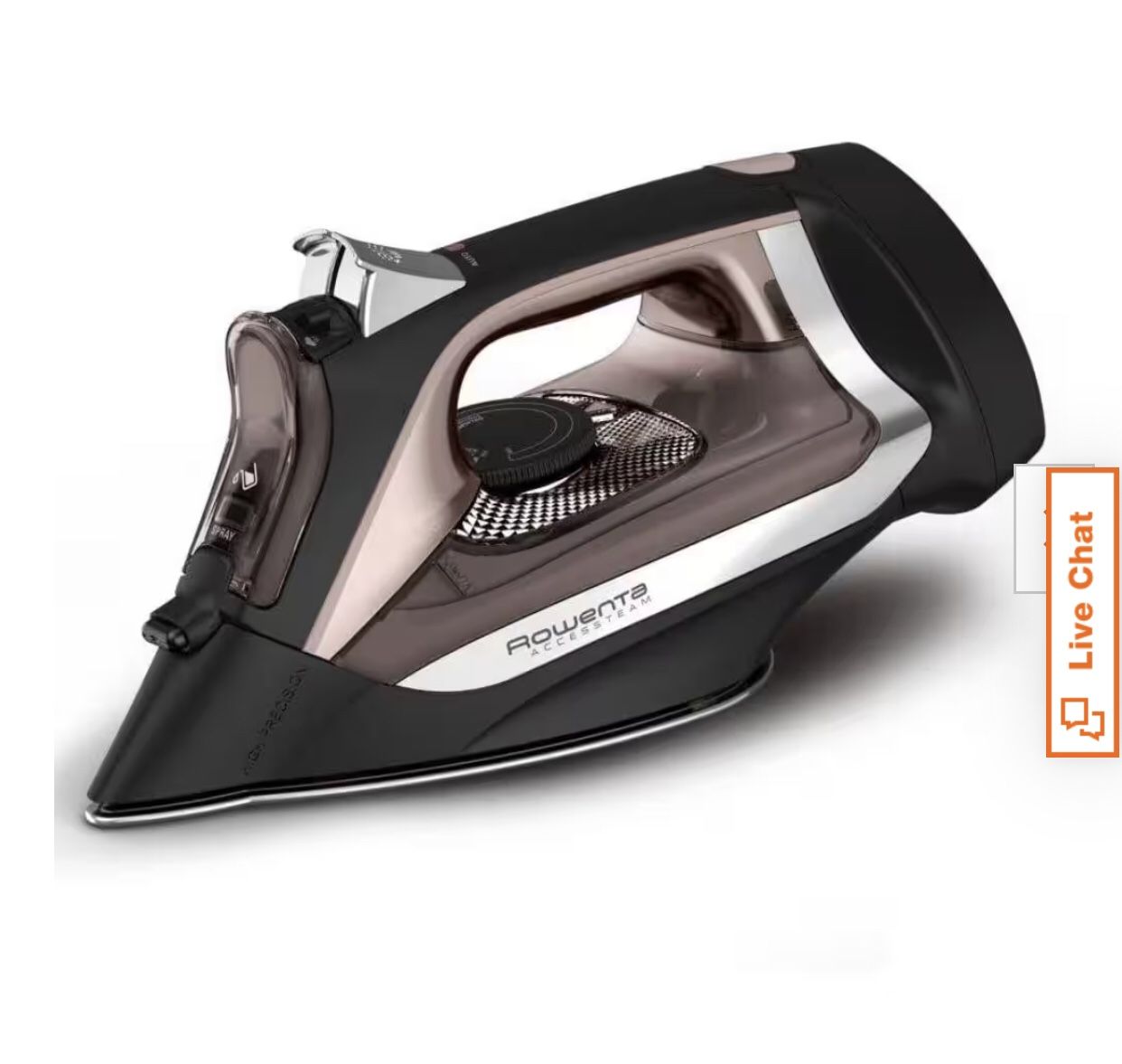 Iron with Stainless Steel