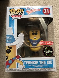 Funko pop ad icon target exclusive hostess Twinkie the kid glow chase