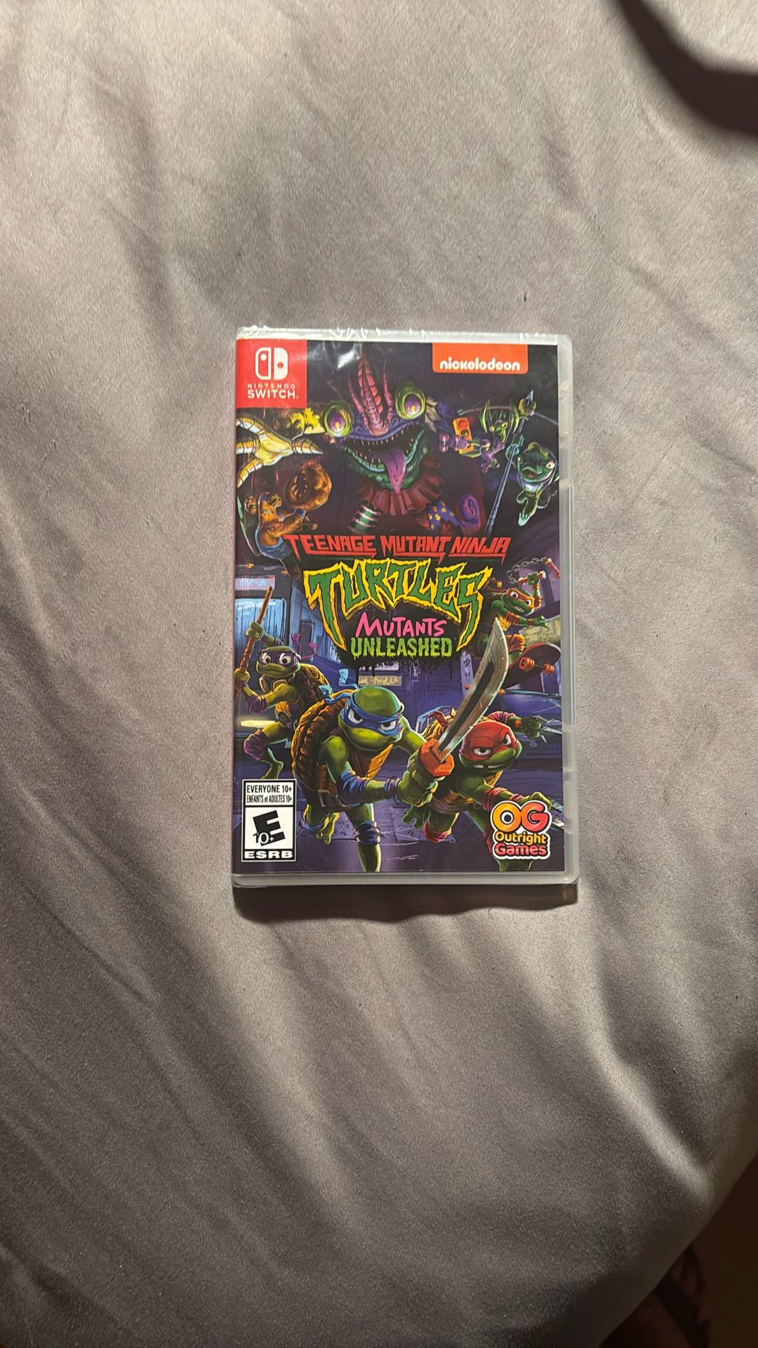 Nintendo Switch Game, Teenage mutant, ninja Turtles mutants unleashed