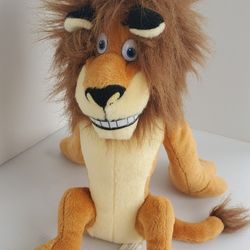 Alex the Lion Plush Dreamworks Madagascar Stuffed Animal Toy Kohls Cares 12" 

