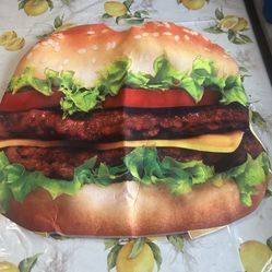 Adult cheeseburger costume