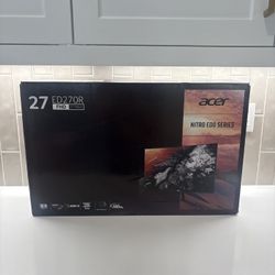 Acer Nitro ED270R 27" Curved FHD Monitor 180Hz 1ms AMD FreeSync Premium