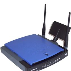 Linksys WRT300N Wireless-N 4-Port Broadband Router With MIMO technology