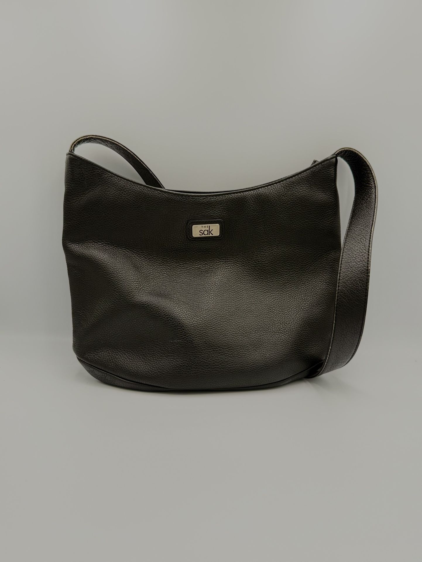 The Sak Black Leather Shoulder Bag