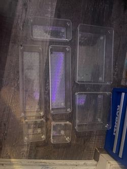 Clear acrylic orginizer