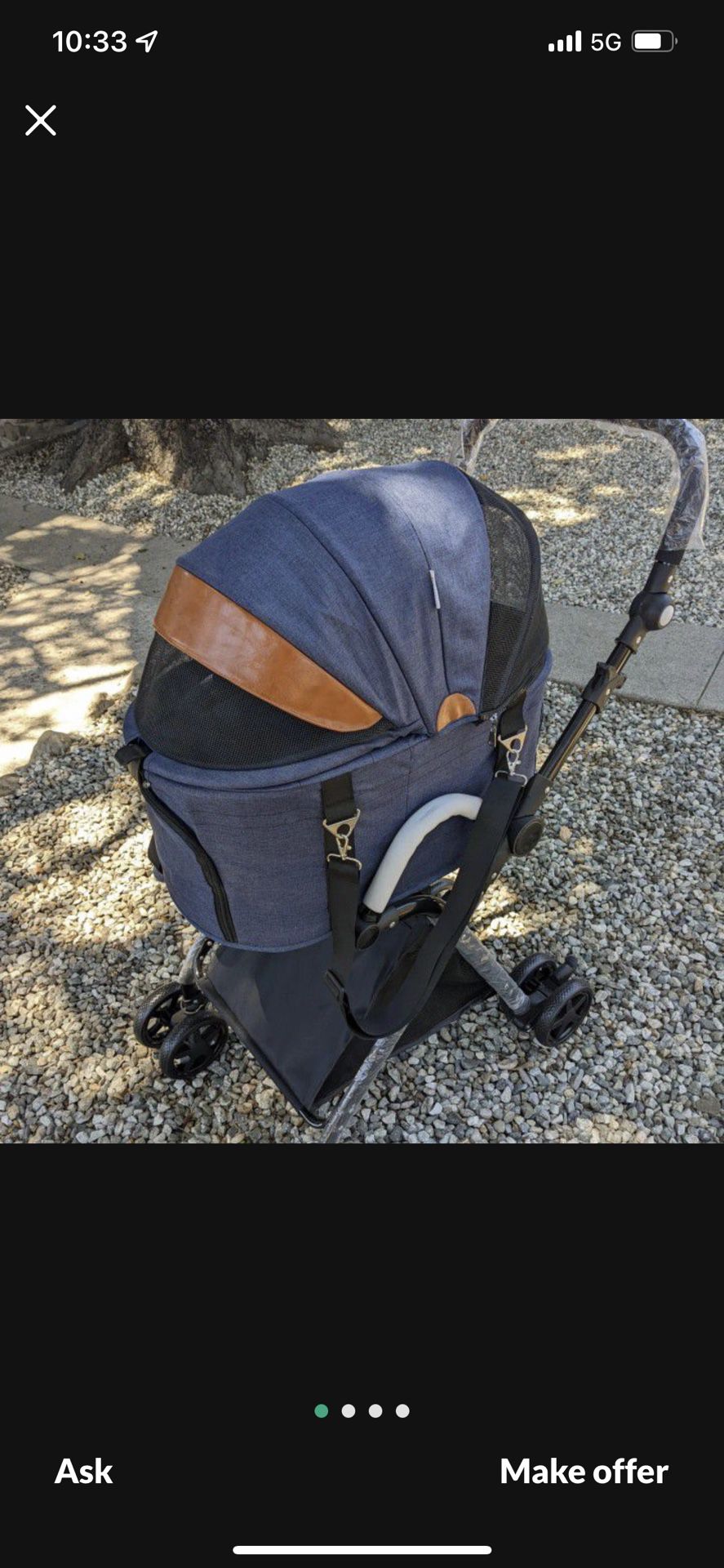 Pet Stroller For Any Pet. Dog, Cat, Or Rabbit. 