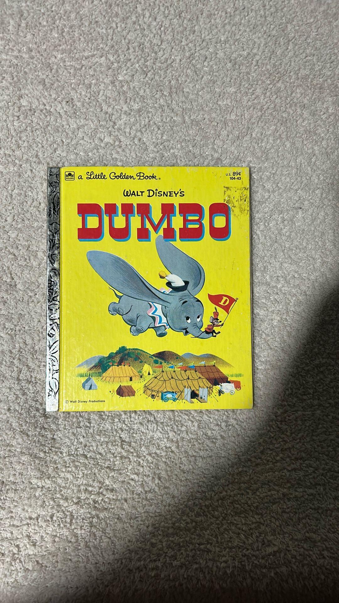 Walt Disney Dumbo A Little Golden Book