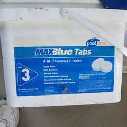 Pool Chlorine 3^ Tabs, 25lb. With Floating Dispenser
