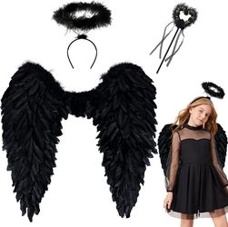 Black angel cosplay accs new