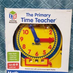 Learning Resources The Primary Time Teacher Clock