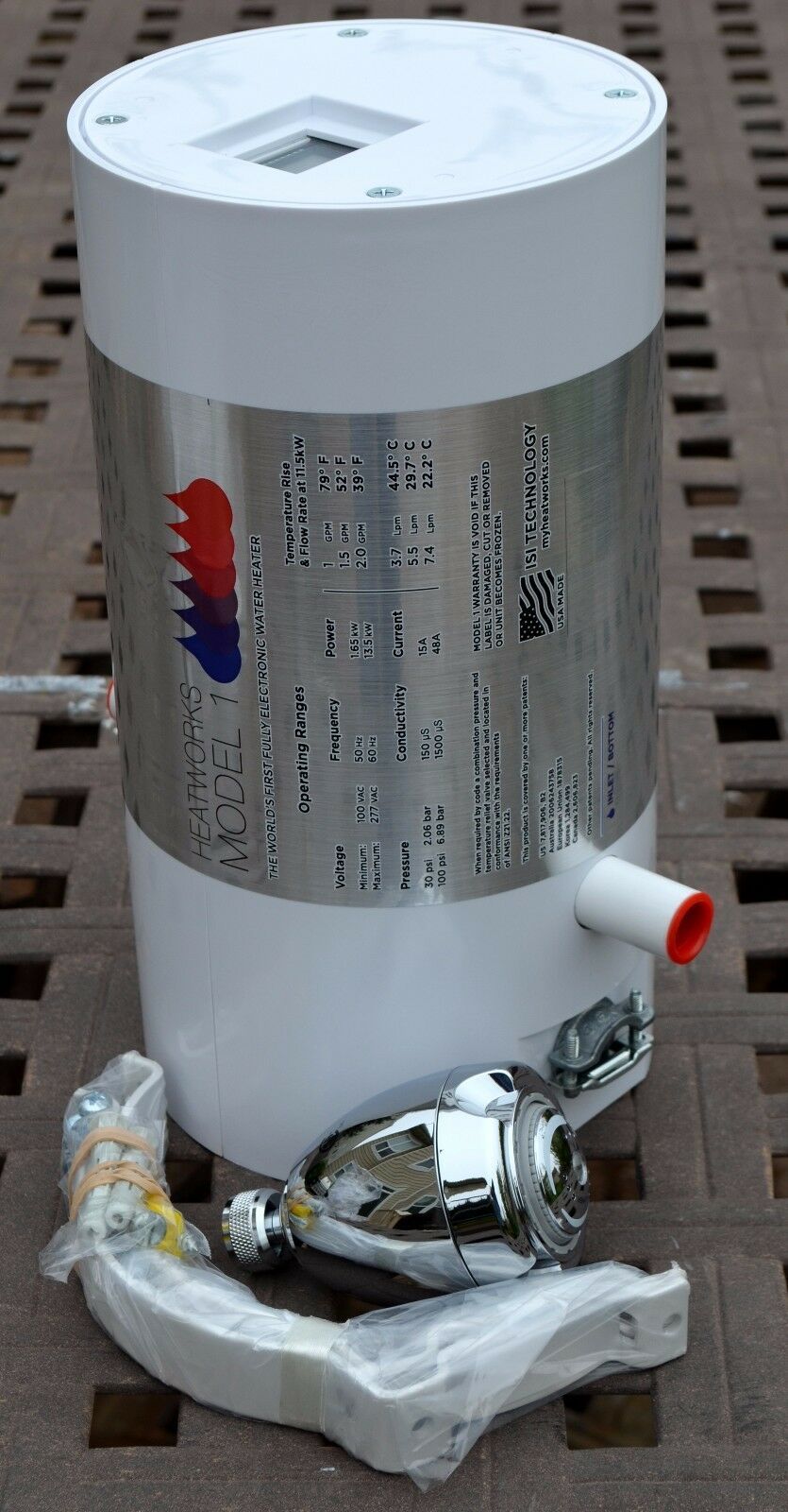 Heatworks Model 1 Tankless Electric Instant Hot Water Heater Endless Never Used