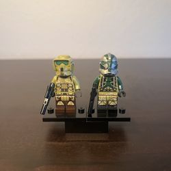 Lego Star Wars Commander Gree And Kashyyk Trooper Minifigures