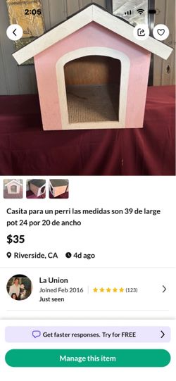 Casita para un small dog 🐕 medidas en las fotos