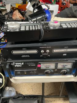 Dj speaker, CD player ,amplifier receiver