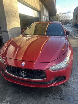 Serviced Maserati Ghibli for customer