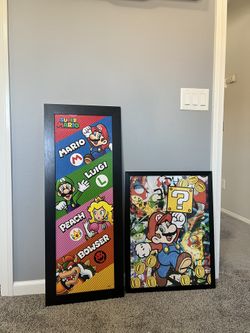 Super Mario Wall Decorations