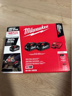 Milwaukee 6.0 battery set.