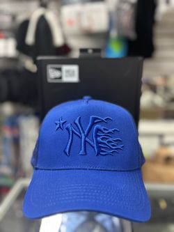 All Blue New York Yankees SnapBack Hat