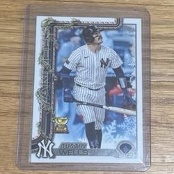 Austin Wells All-Star Rookie Card- Topps Holiday