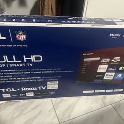 TCL Roku Smart Tv 43”