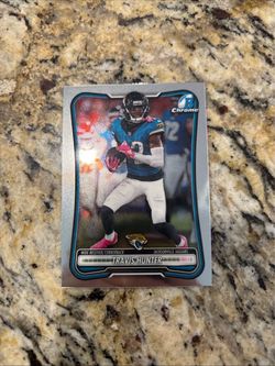 Travis Hunter Bowman Chrome Card