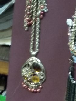 Gold plated necklace