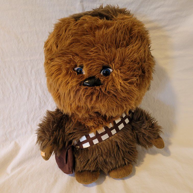 Chewbacca Star Wars Talking Plush 15" Stuffed Animal Chwie Wookie