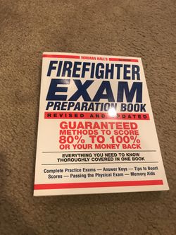 Fire fighter exam prep book