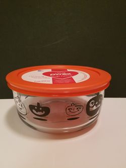 Halloween Pyrex Glass Storage