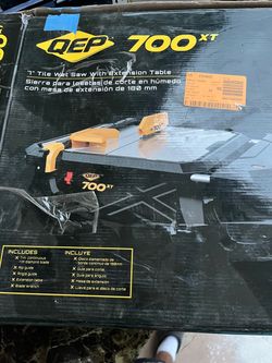 QEP 700XT 7-Inch Tile Wet Saw with Extension Table