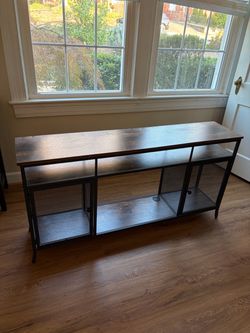 Industrial Style Entertainment Center