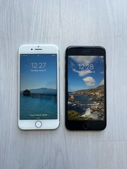 2 iPhone 7 (32GB) – Silver & Black – $30 Each or $50 for Both