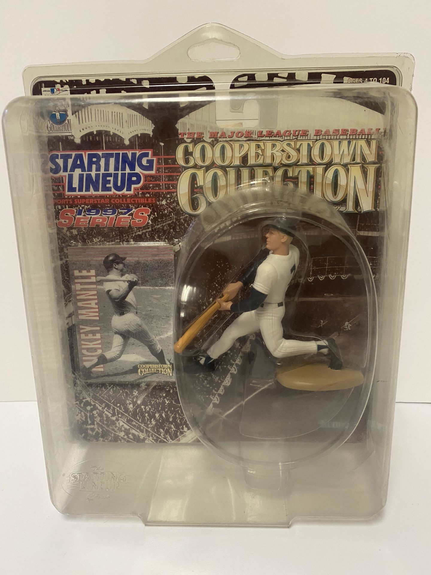 Starting Lineup 1997 SLU Cooperstown Collection MLB Mickey Mantle Action Figure