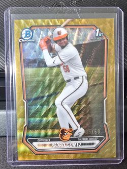 2026 Bowman Chrome Pedro Gomez 1st Prospect Gold wave /50 (RC)