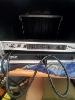Pre Amp and rack