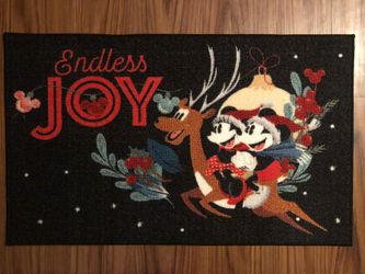 Disney Christmas accent Rug