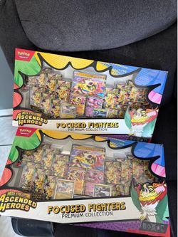 Mega Evolutions Ascended Heroes Focused Fighters Premium Collection