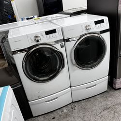 USED SAMSUNG WASHER AND GAS DRYER