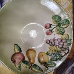 Vintage Ceramic Fruit Bowl