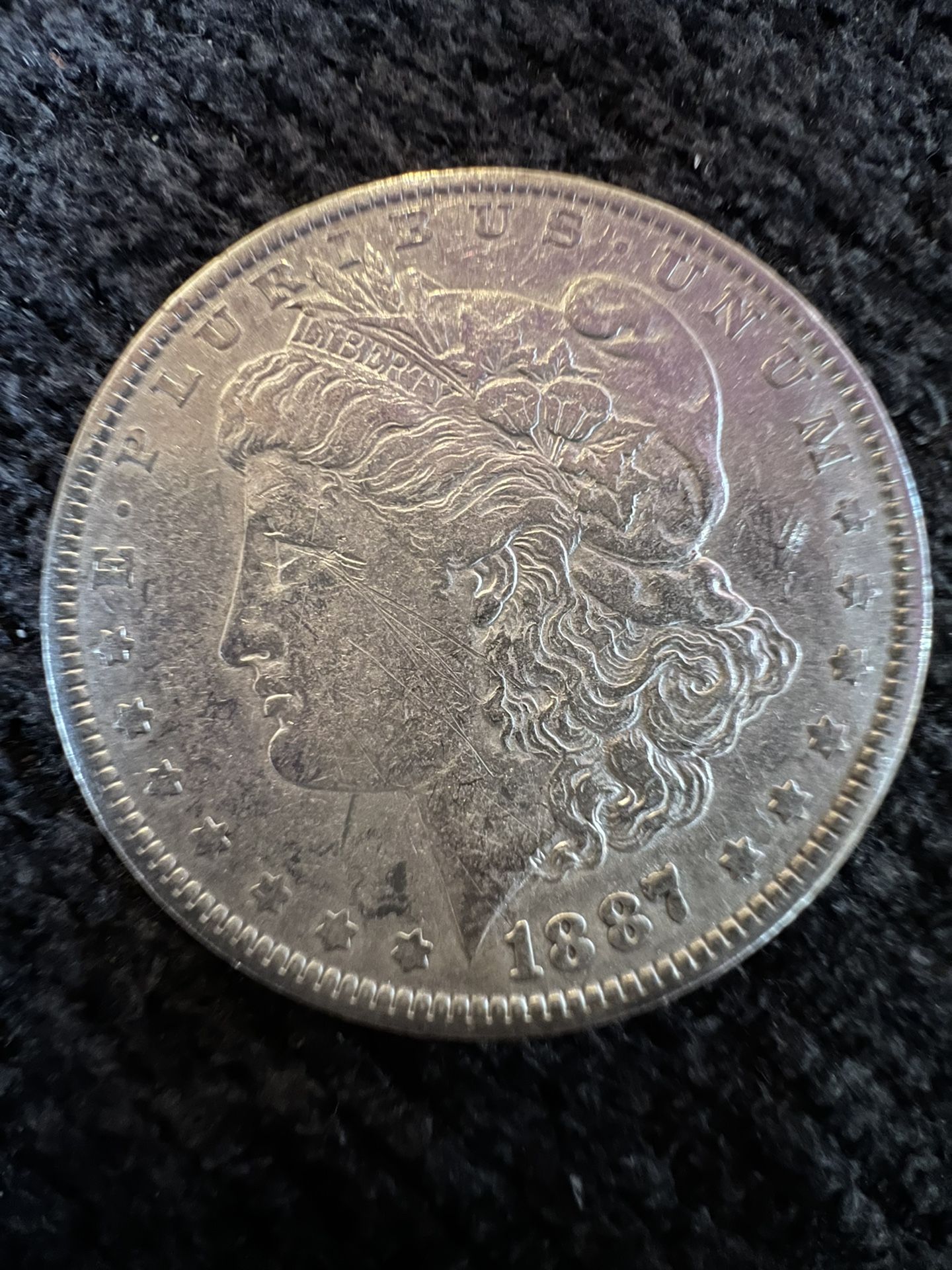 1887 Morgan Silver Dollar