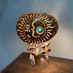 Unique Mexican Jelly Fish Lamp