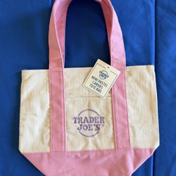 Trader Joe’s Pastel Pink Mini Tote