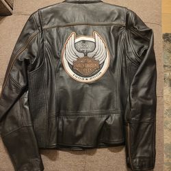 Women's Harley  Leather Jacket 