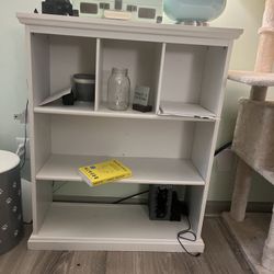 White Bookshelf