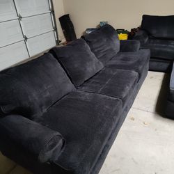 Couch Sofa & Love Seat