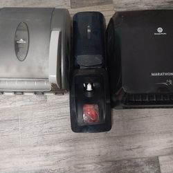 Paper Towel and Soap Dispensers 