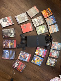 PS2 PlayStation 2 Bundle + 19 Games – Silent Hill 2 & Simpsons Hit & Run