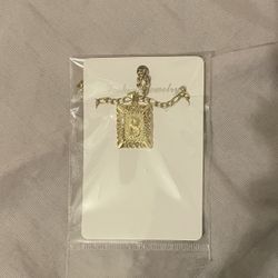 B Golden Necklace 