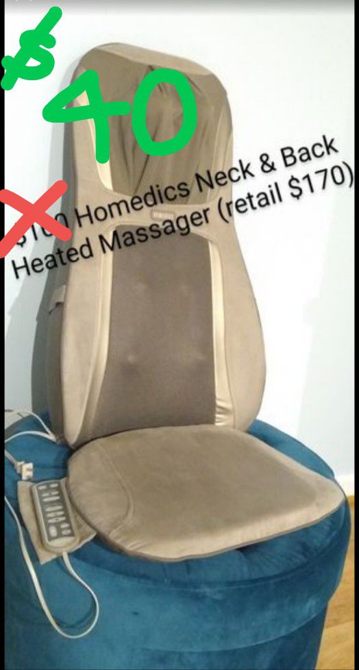 Perfect Condition: Homedics Shiatsu Heated Neck & Back Massager