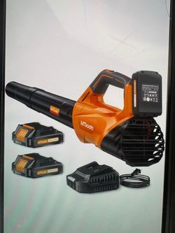 Leaf Blower cordless with 2Batteries 2speed